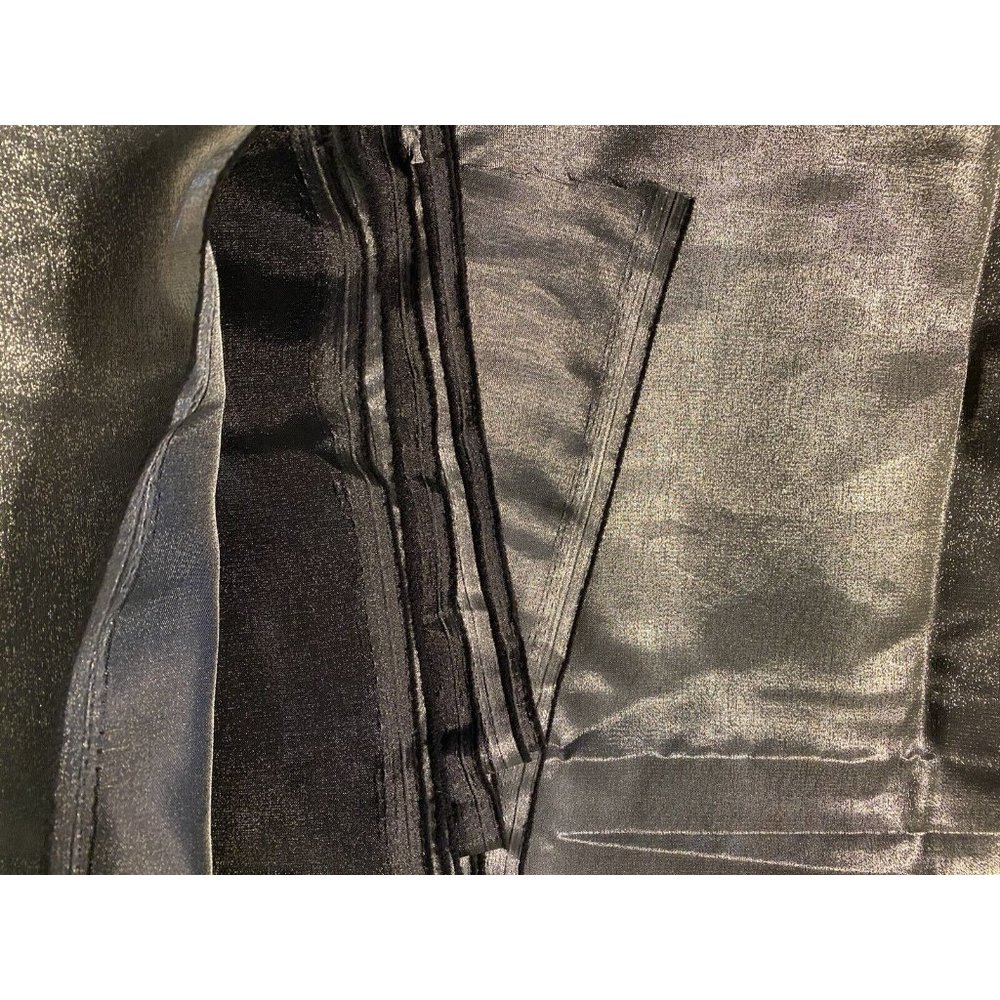 Dark Silver Metallic Satin Fabric 60x254 In About 7 yards Sewing  Decor Backdrop